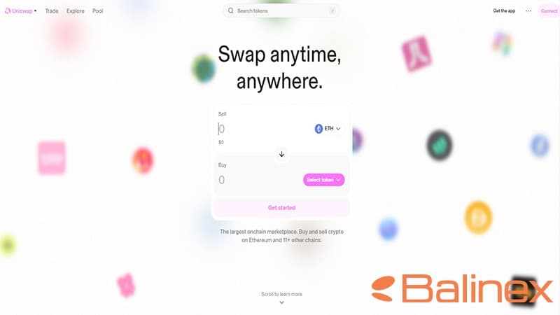 صرافی غیرمتمرکز یونی سواپ